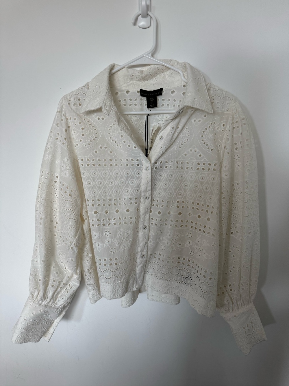 NWT | House of Harlow | White Lace Blouse